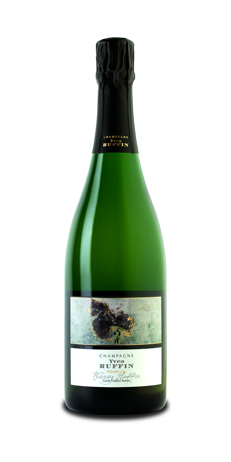 packshot cuvee thierry ruffin champagne yves ruffin